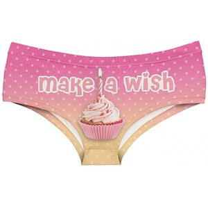 Fun ondergoed cupcake print voor dames   -