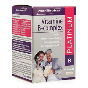 Mannavita Vitamine B Complex V-caps 60