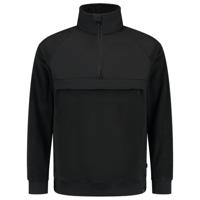 Tricorp sweater anorak - RE2050 - 302701 - zwart - maat M