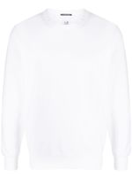 C.P. Company sweat en coton stretch Metropolis à patch logo - Blanc