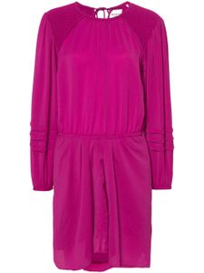 MARANT ÉTOILE robe courte en crêpe - Violet