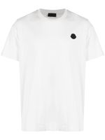 Moncler t-shirt à patch logo - Gris