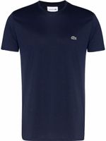 Lacoste t-shirt à patch logo - Bleu