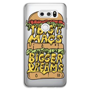 Big Macs Bigger Dreams: LG V30 Transparant Hoesje