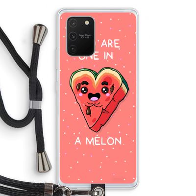 One In A Melon: Samsung Galaxy S10 Lite Transparant Hoesje met koord