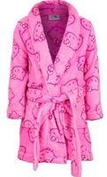 Kinderbadjas Hello Kitty lichtroze - 3 jaar