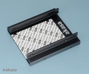 Akasa AK-MX010 3,5 (8,89 cm) harde schijf inbouwframe HDD/SSD Aantal harde schijven (max.): 2 x 2.5 inch