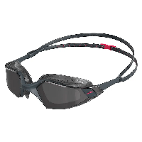 Speedo aquapulse pro zwembril grijs/rood p15