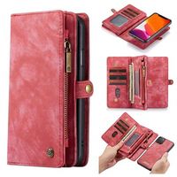 CaseMe 2-in-1 Multifunctionele iPhone 11 Pro Wallet Case - Rood - thumbnail