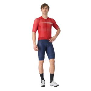 Castelli climbers a/c jersey fietsshirt korte mouw rood heren S