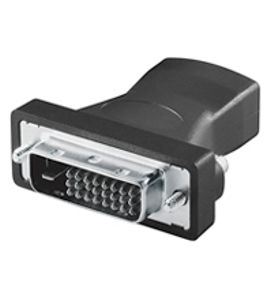 Goobay A 333 (HDMI 19pin F/DVI-D 24+1pin M) Zwart
