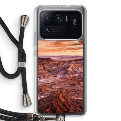 Mars: Xiaomi Mi 11 Ultra Transparant Hoesje met koord