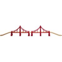 BRIO World - Dubbele hangbrug baan BRIO World - Dubbele hangbrug baan