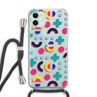 8-bit N°2: iPhone 11 Transparant Hoesje met koord