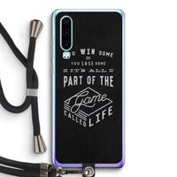 Life: Huawei P30 Transparant Hoesje met koord