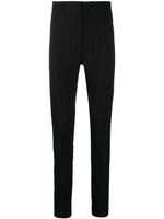 Ann Demeulemeester pantalon skinny en maille fine - Noir - thumbnail