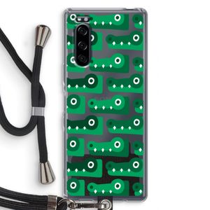 Crocs: Sony Xperia 5 Transparant Hoesje met koord