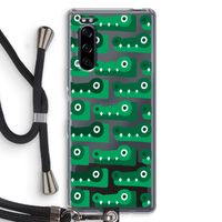 Crocs: Sony Xperia 5 Transparant Hoesje met koord