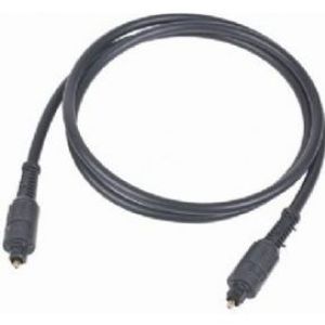 Gembird Toslink, 1m audio kabel Zwart