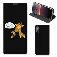 Sony Xperia L4 Magnet Case Giraffe - thumbnail