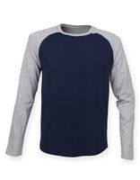 SF Kleding SFM271 Men`s Long Sleeved Baseball T