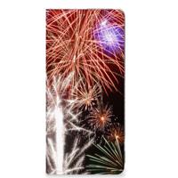 OPPO A98 5G Hippe | Standcase | Vuurwerk