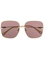 Chloé Eyewear lunettes de soleil à monture oversize - Violet