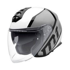 SCHUBERTH M1 Flux, Jethelm, Zilver-Wit