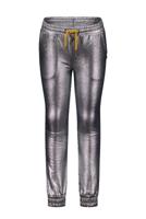 Like Flo Meisjes sweat broek - Zilver