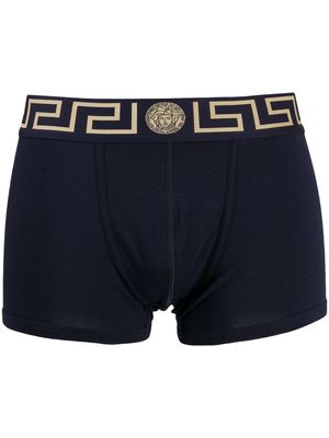 Versace boxer Greca Border - Bleu