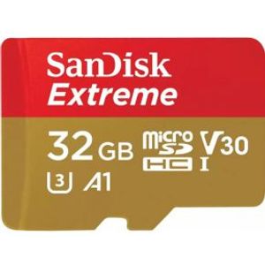 SanDisk Extreme 512GB MicroSDXC Geheugenkaart met SD Adapter