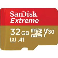 SanDisk Extreme 512GB MicroSDXC Geheugenkaart met SD Adapter - thumbnail