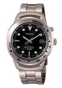 Horlogeband Pulsar 5M42-OM70 / PUL095P1 Staal Titanium 19mm