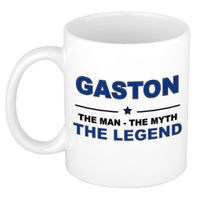 Gaston The man, The myth the legend collega kado mokken/bekers 300 ml