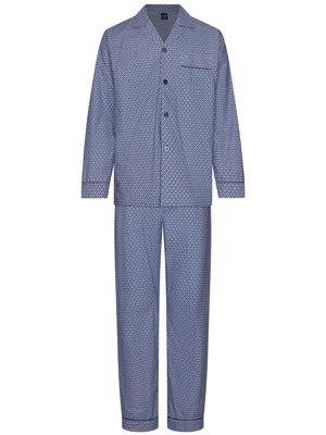 Katoenen doorknooppyjama Robson