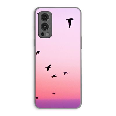 Fly away: OnePlus Nord 2 5G Transparant Hoesje