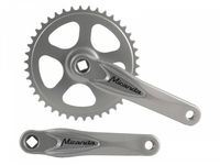 Miranda crankset alu zilver 46 tands 3 32 + 1 8 bulk