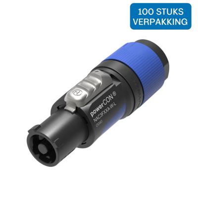 Neutrik NAC3FXXA-W-L-D PowerCON Plug female (100 stuks)