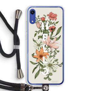 Hello bloemen: Honor Play 8A Transparant Hoesje met koord