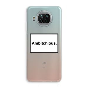 Ambitchious: Xiaomi Mi 10T Lite 5G Transparant Hoesje