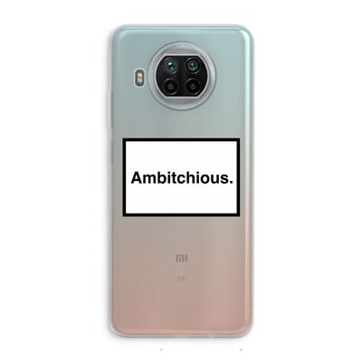 Ambitchious: Xiaomi Mi 10T Lite 5G Transparant Hoesje