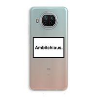 Ambitchious: Xiaomi Mi 10T Lite 5G Transparant Hoesje