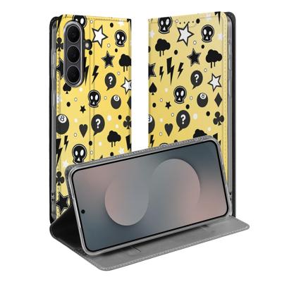 Book Cover Samsung Galaxy S25 FE Punk Yellow