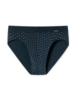 Schiesser - Supermini - Daywear - zwartblauw, Maat:2XL
