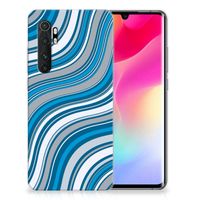 Xiaomi Mi Note 10 Lite TPU bumper Waves Blue - thumbnail