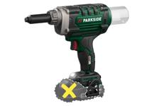 PARKSIDE Accu-gereedschap voor popnagels 20 V zonder accu en lader
