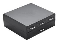 Koffiecapsulehouder brasq cd400 zwart