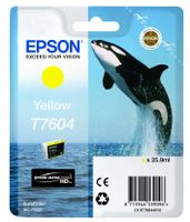 Epson Ink Cart/T7604 Yellow Inkt - thumbnail