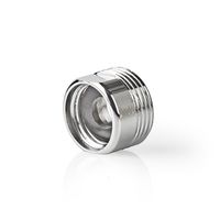 Nedis Slangadapter | 1/2&apos;&apos; | 3/4&apos;&apos; | Zilver | 1 stuks - WAAD1234 WAAD1234