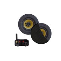 Aquasound Bluetooth Audio bluetooth audiosysteem - (50 watt / bt4.0 / auto-aux) - met samba speakerset (mat zwart) - 230v/12v bmn50easy-sz - thumbnail